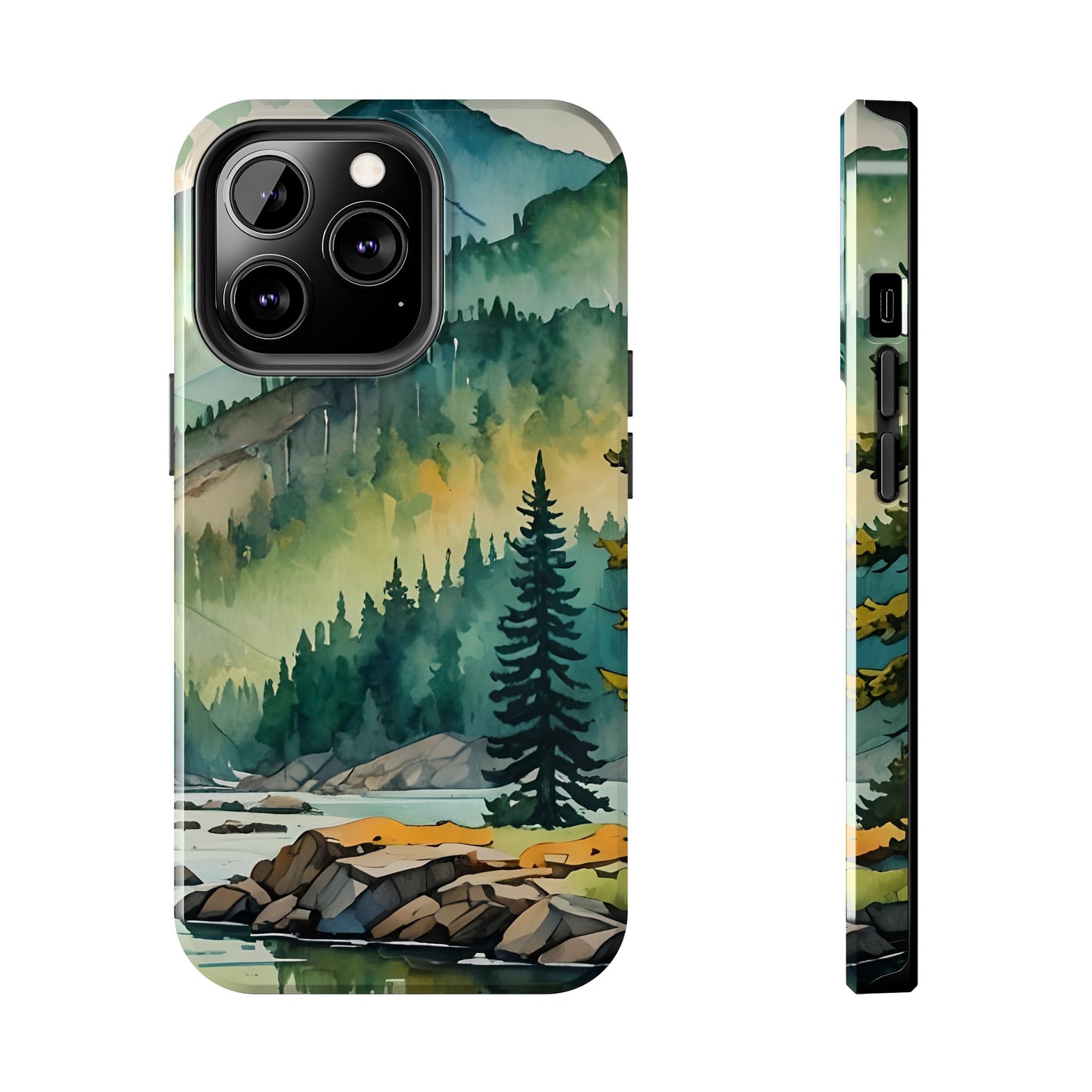 Watercolor Forest Case