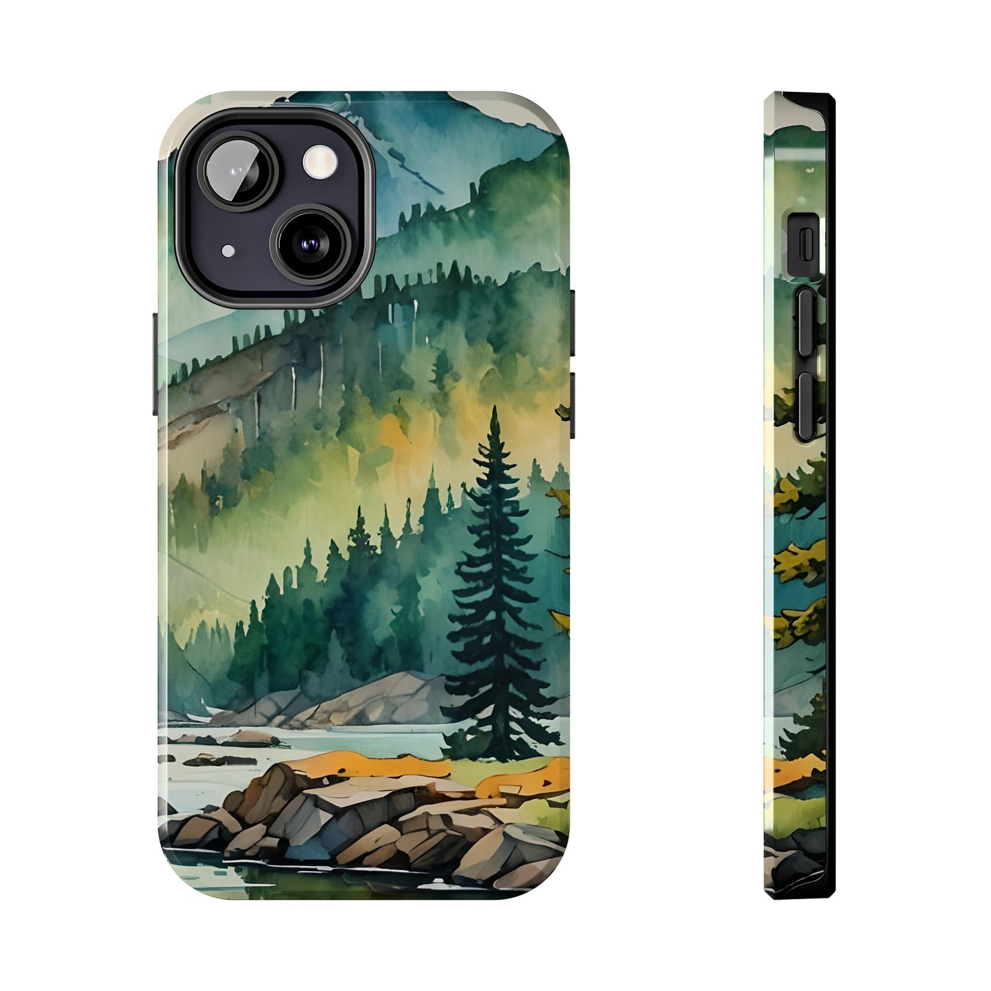 Watercolor Forest Case