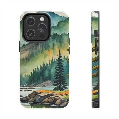 Watercolor Forest Case