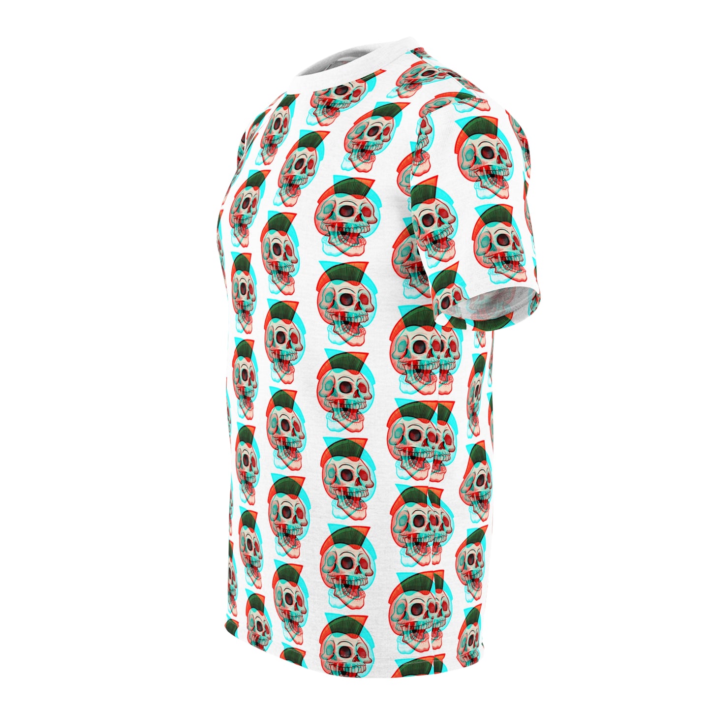 Punk Skull Anaglyph Tee (AOP)