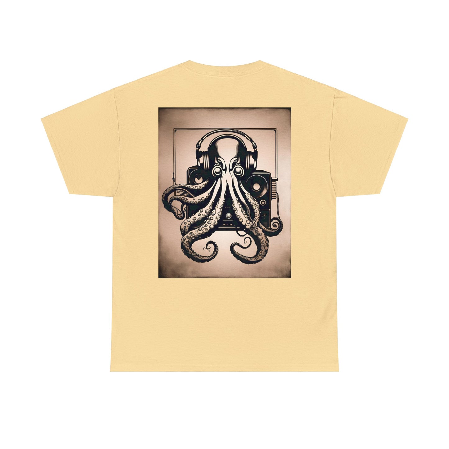 Audioctopod (Inkstamp series)- Custom Tee