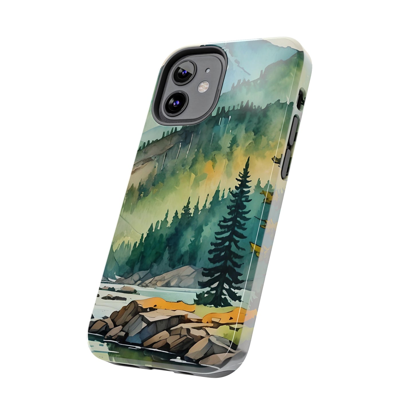 Watercolor Forest Case