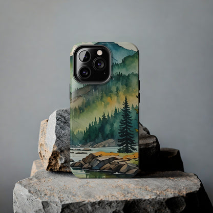 Watercolor Forest Case