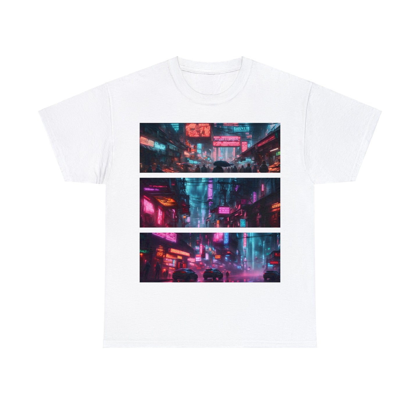 Neo Caladria Cityscapes (Cyber Maiden series)- Custom Tee