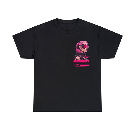 .SYDNEY (Cyber Maidens series)- Pocket Profile Custom Tee