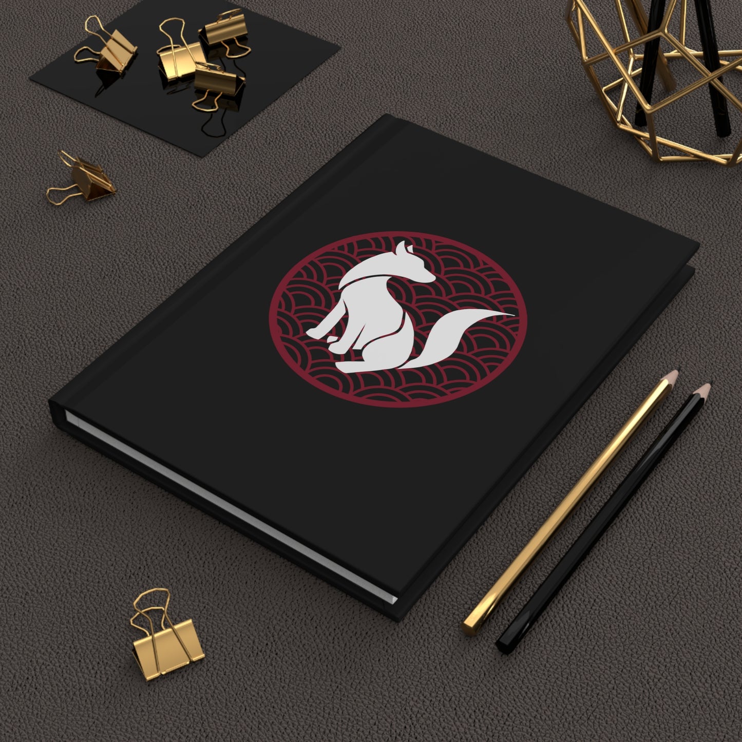 RED FOX SAMURAI- Hardcover Journal (Matte)