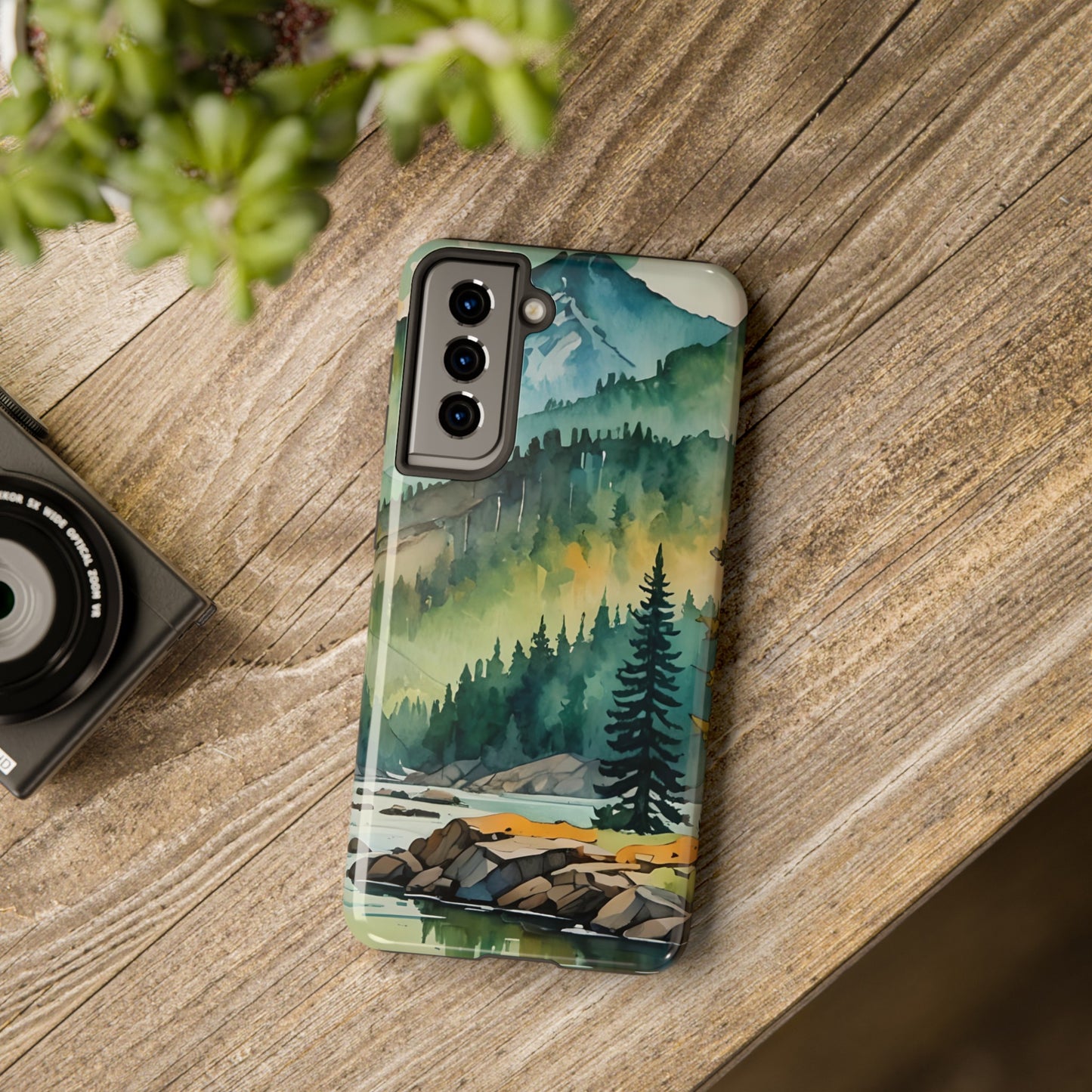 Watercolor Forest Case