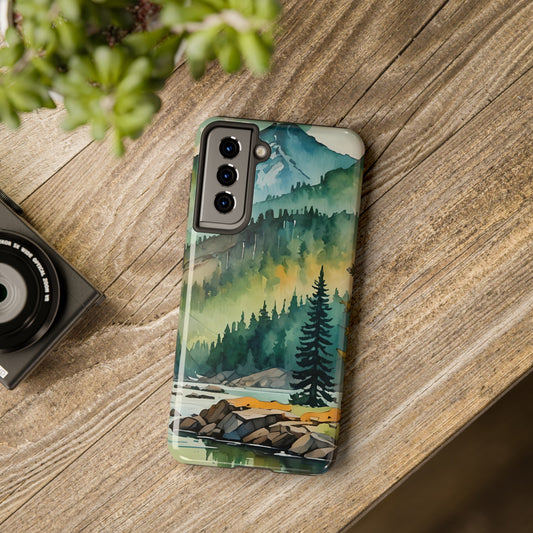 Watercolor Forest Case