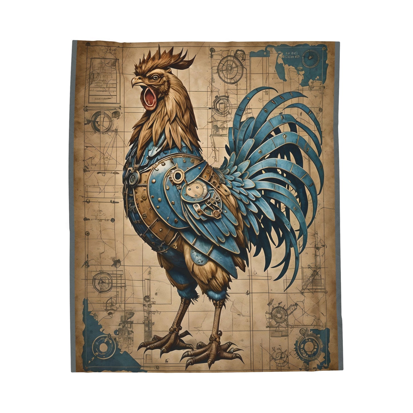 Iron Gallus- Velveteen Plush Blanket