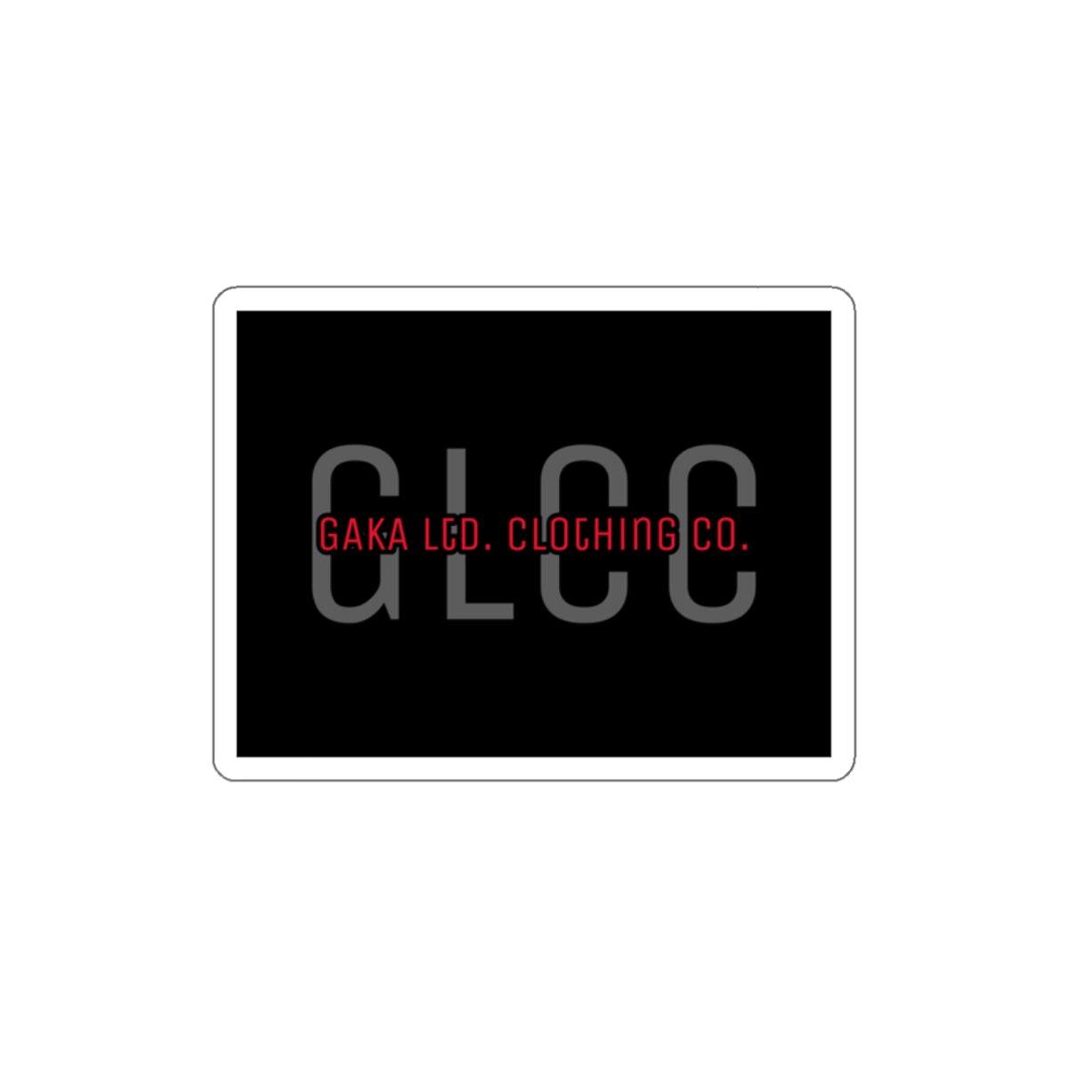 GLCC: Color Die-Cut Stickers