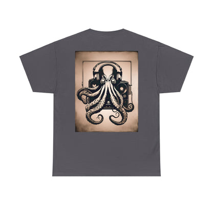 Audioctopod (Inkstamp series)- Custom Tee