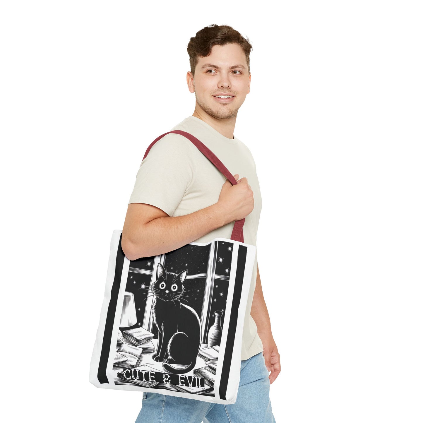 Cute & Evil- Tote Bag
