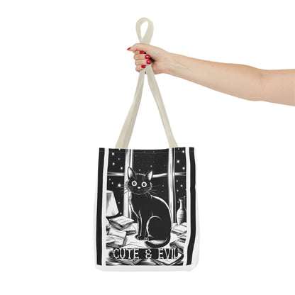 Cute & Evil- Tote Bag