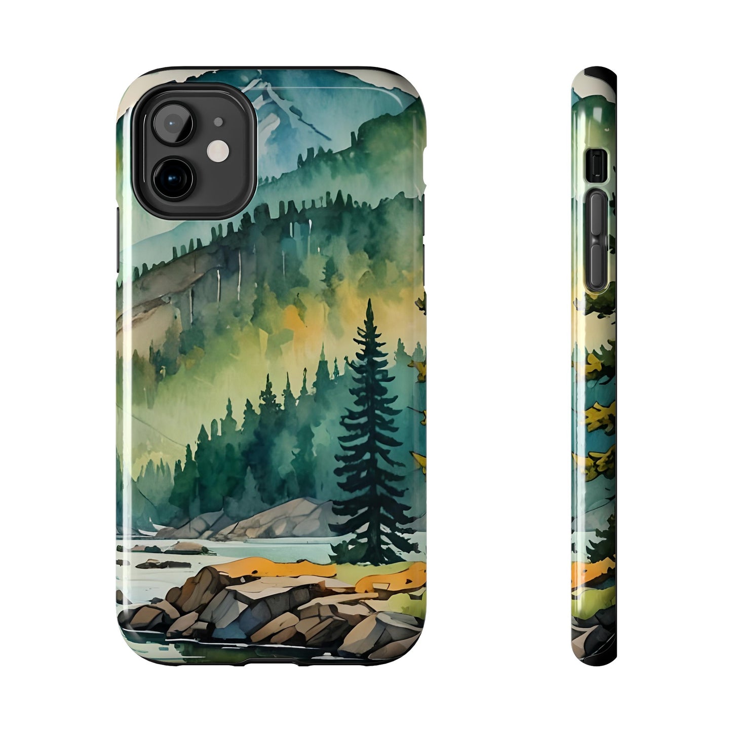 Watercolor Forest Case