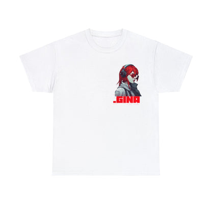 .GINA (Cyber Maidens series)- Pocket Profile Custom Tee