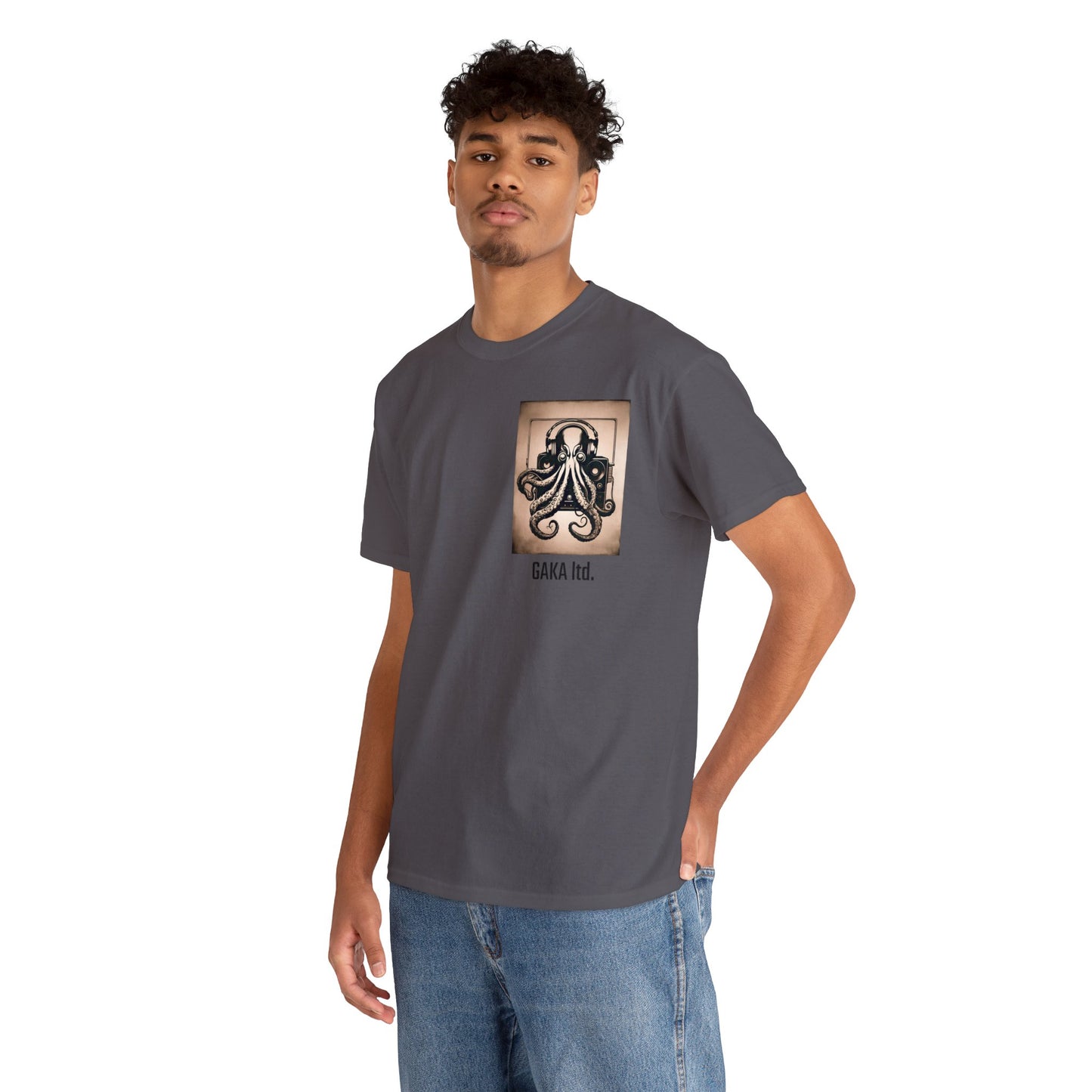 Audioctopod (Inkstamp series)- Custom Tee