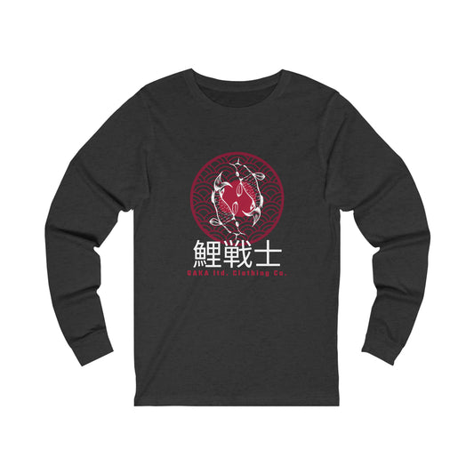 Koi Warrior- Custom Long Sleeve Shirt