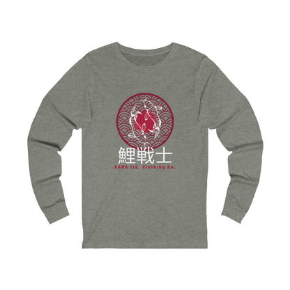 Koi Warrior- Custom Long Sleeve Shirt