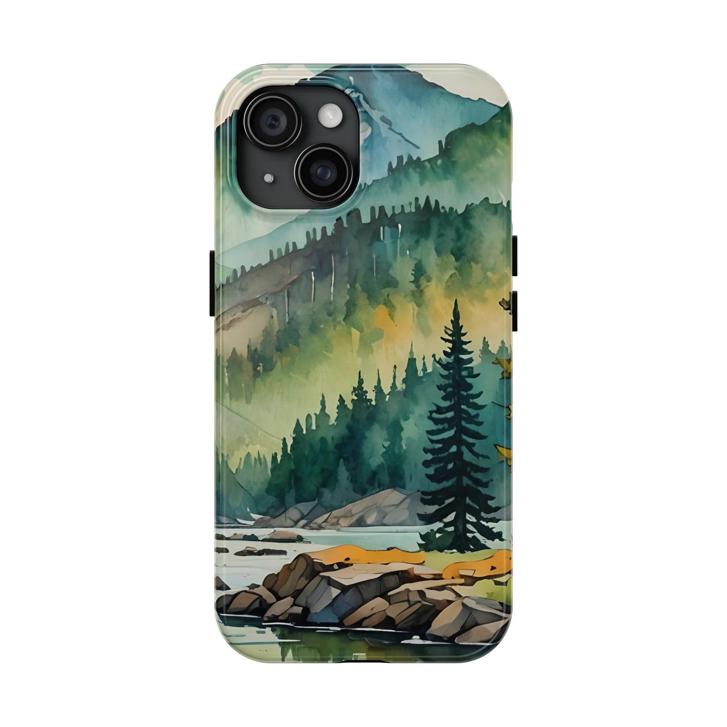 Watercolor Forest Case