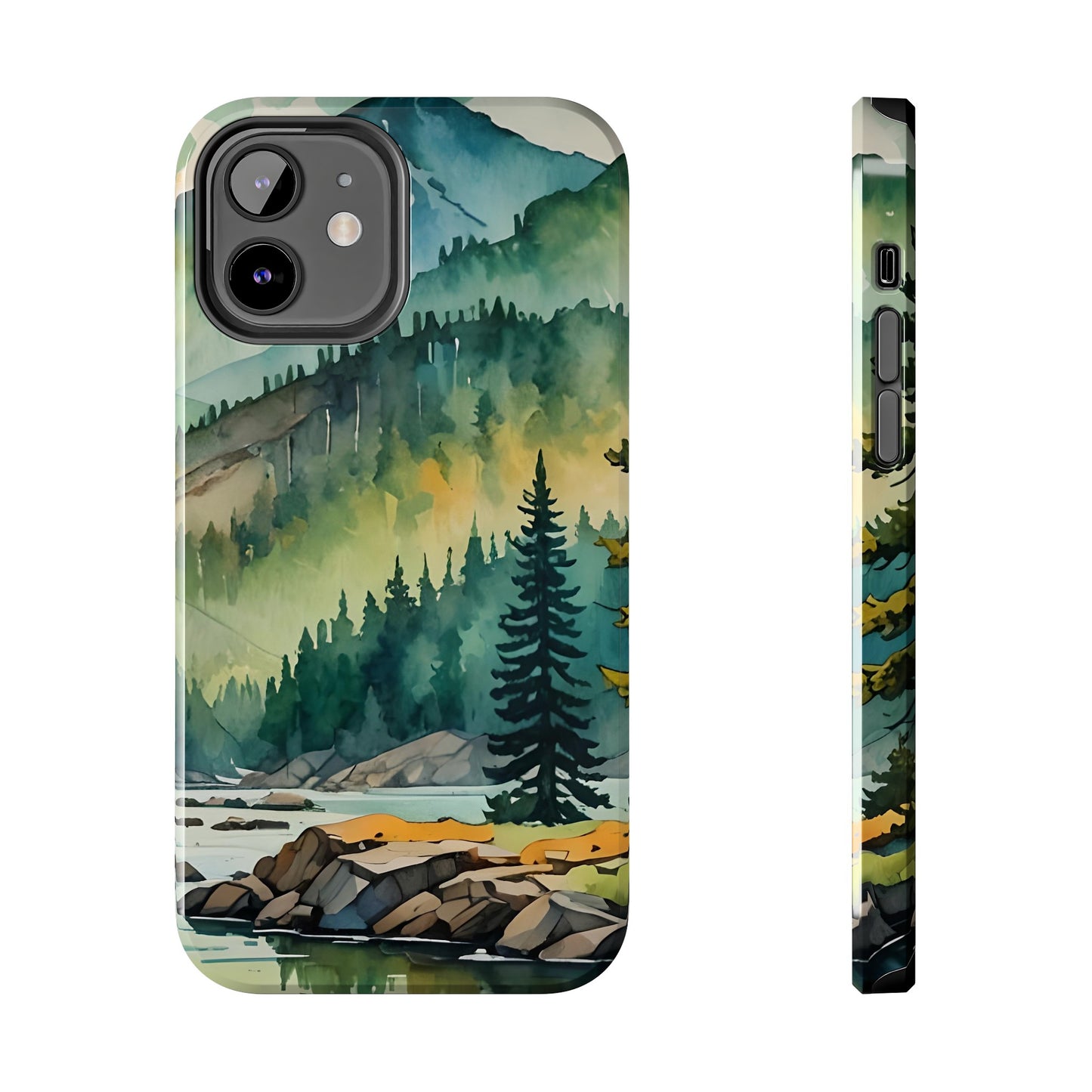 Watercolor Forest Case