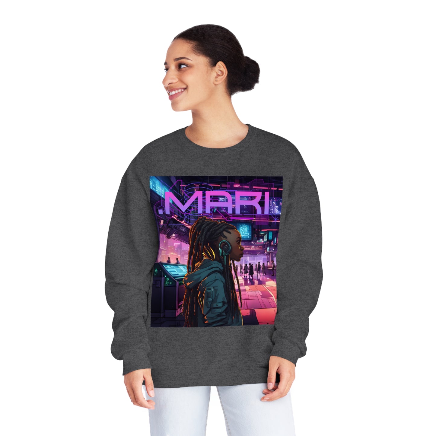 .MARI- Crewneck Sweatshirt