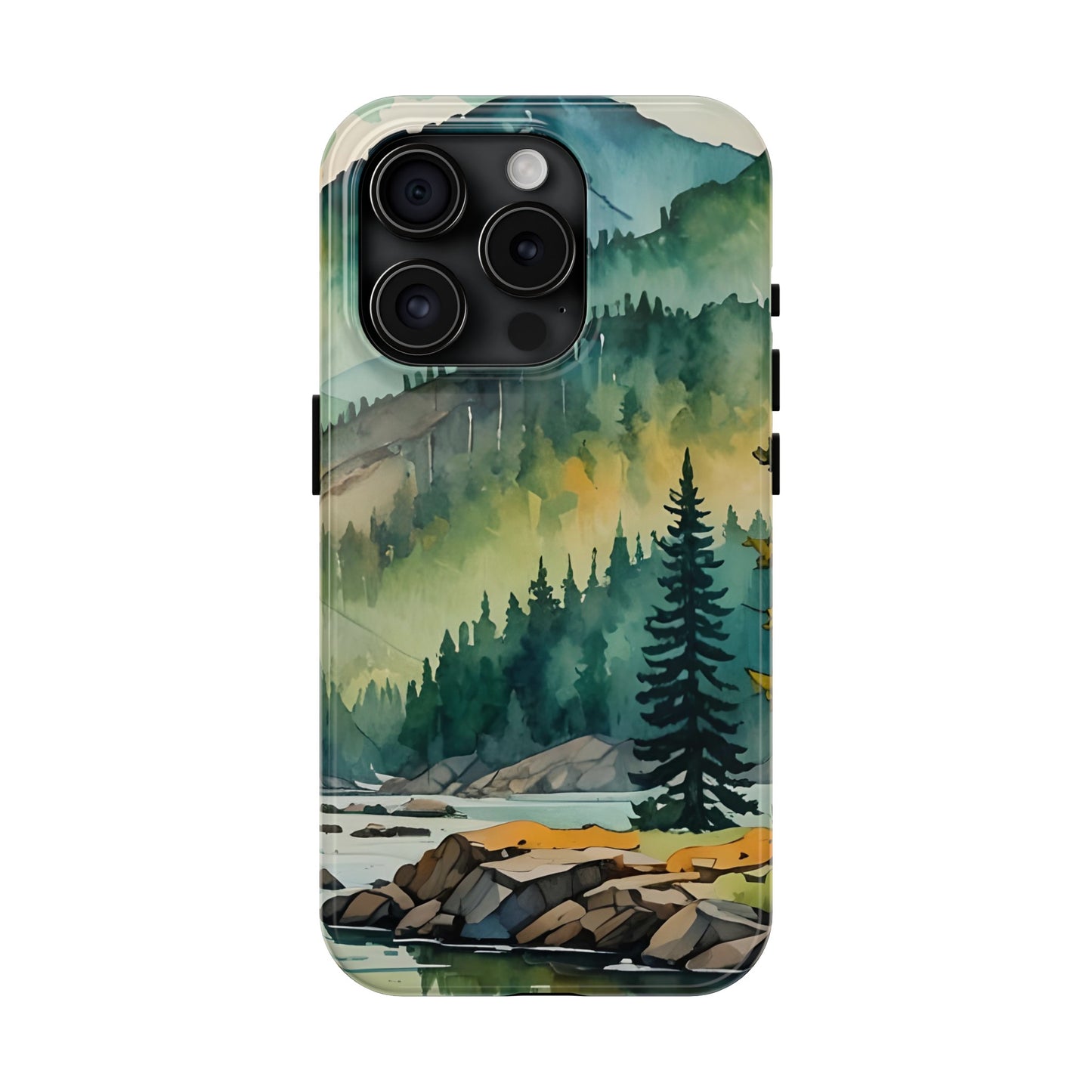 Watercolor Forest Case