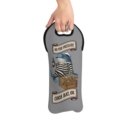 No Pier Pressure- Wine Tote Bag