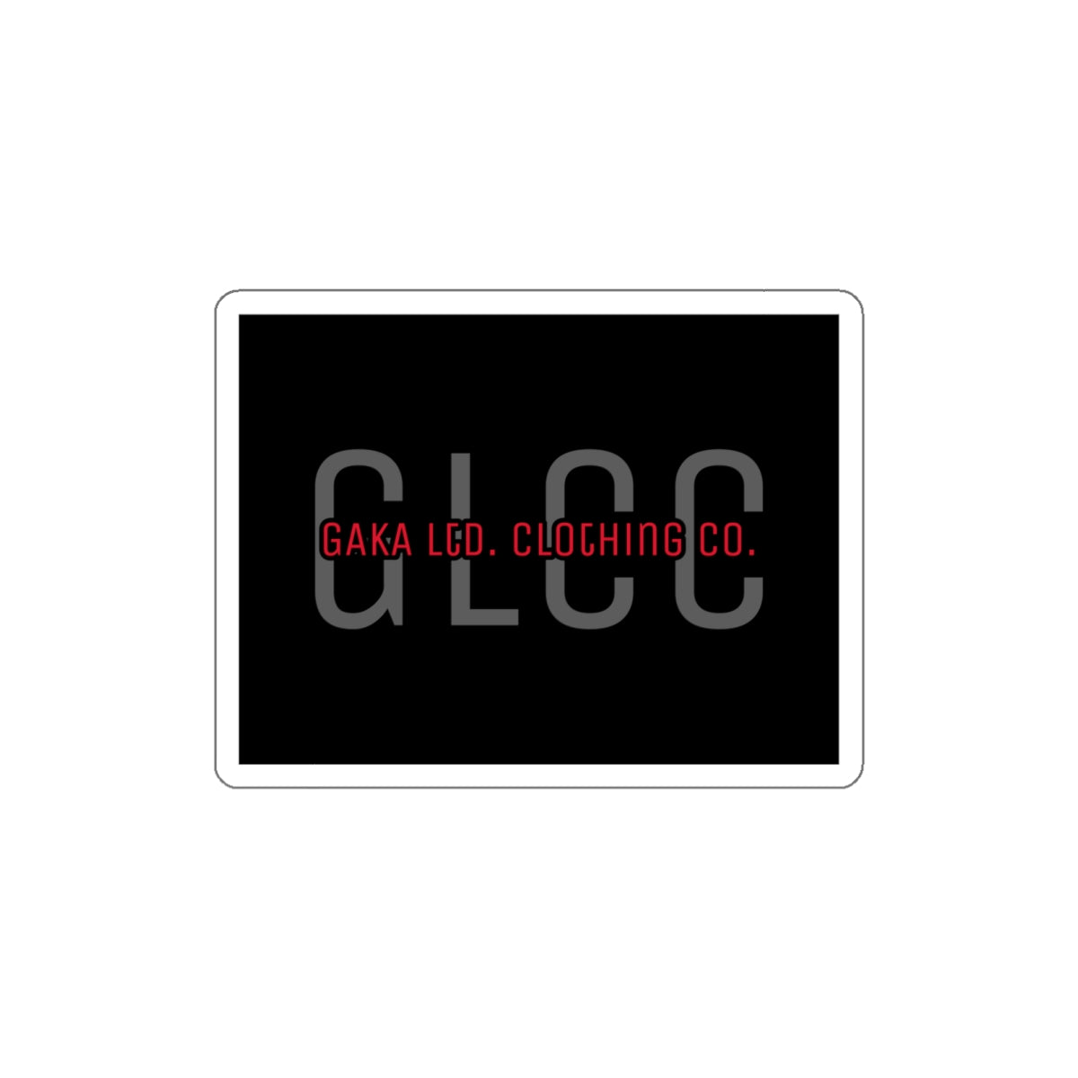 GLCC: Color Die-Cut Stickers