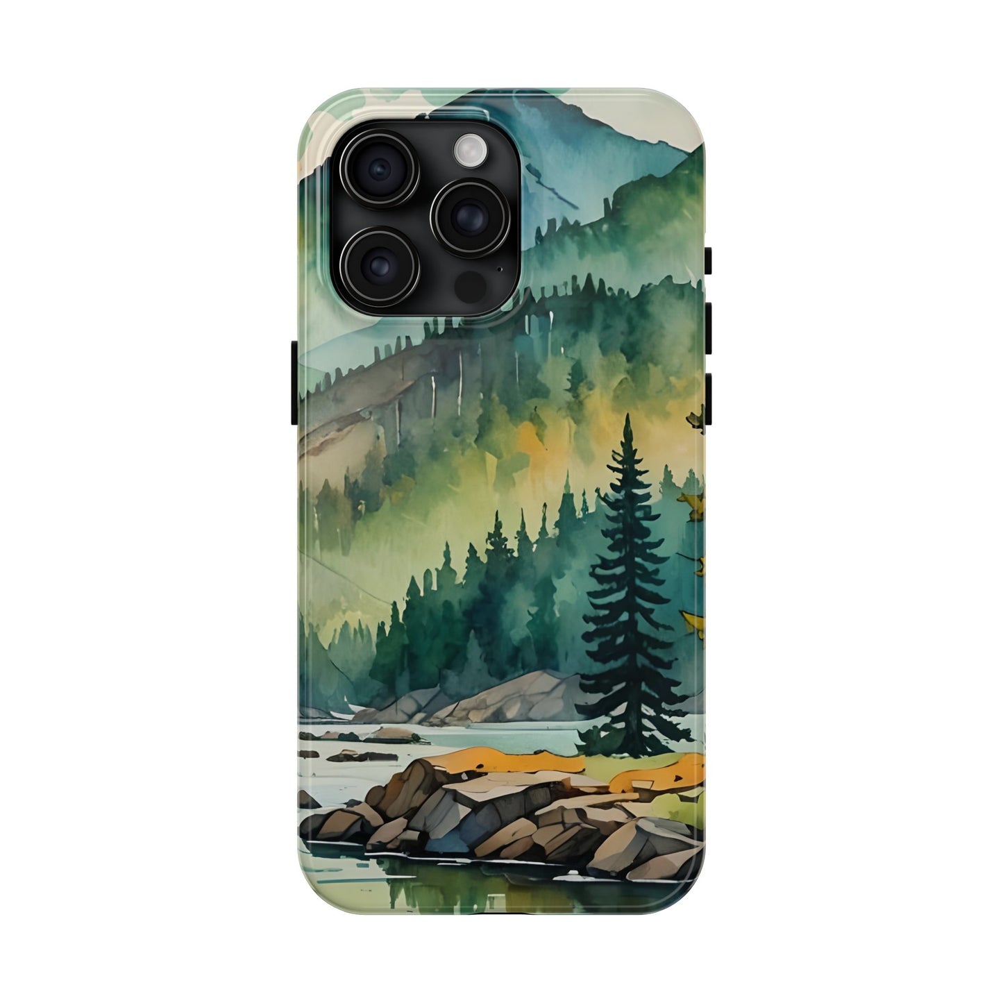 Watercolor Forest Case