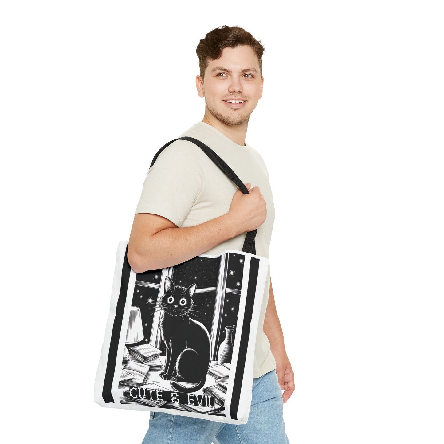 Cute & Evil- Tote Bag