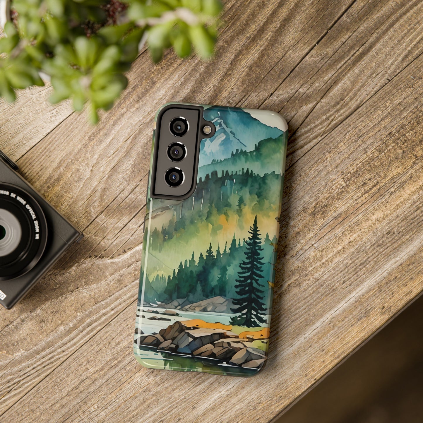 Watercolor Forest Case