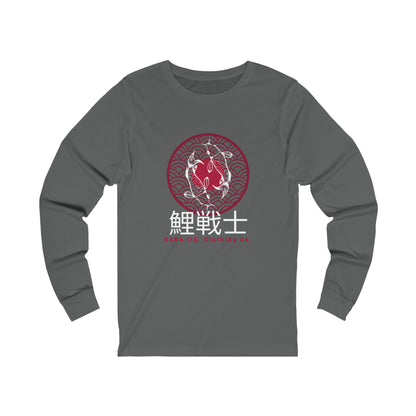 Koi Warrior- Custom Long Sleeve Shirt