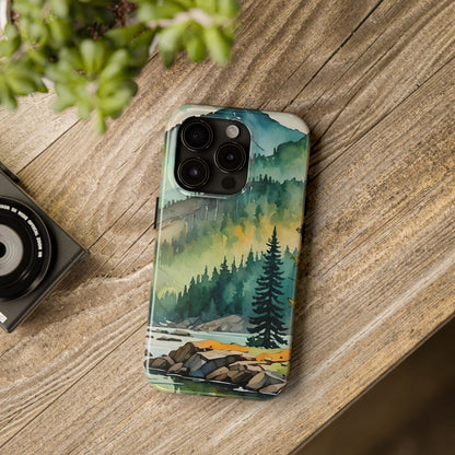 Watercolor Forest Case