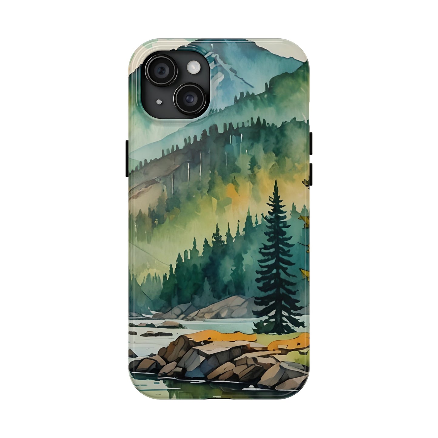 Watercolor Forest Case