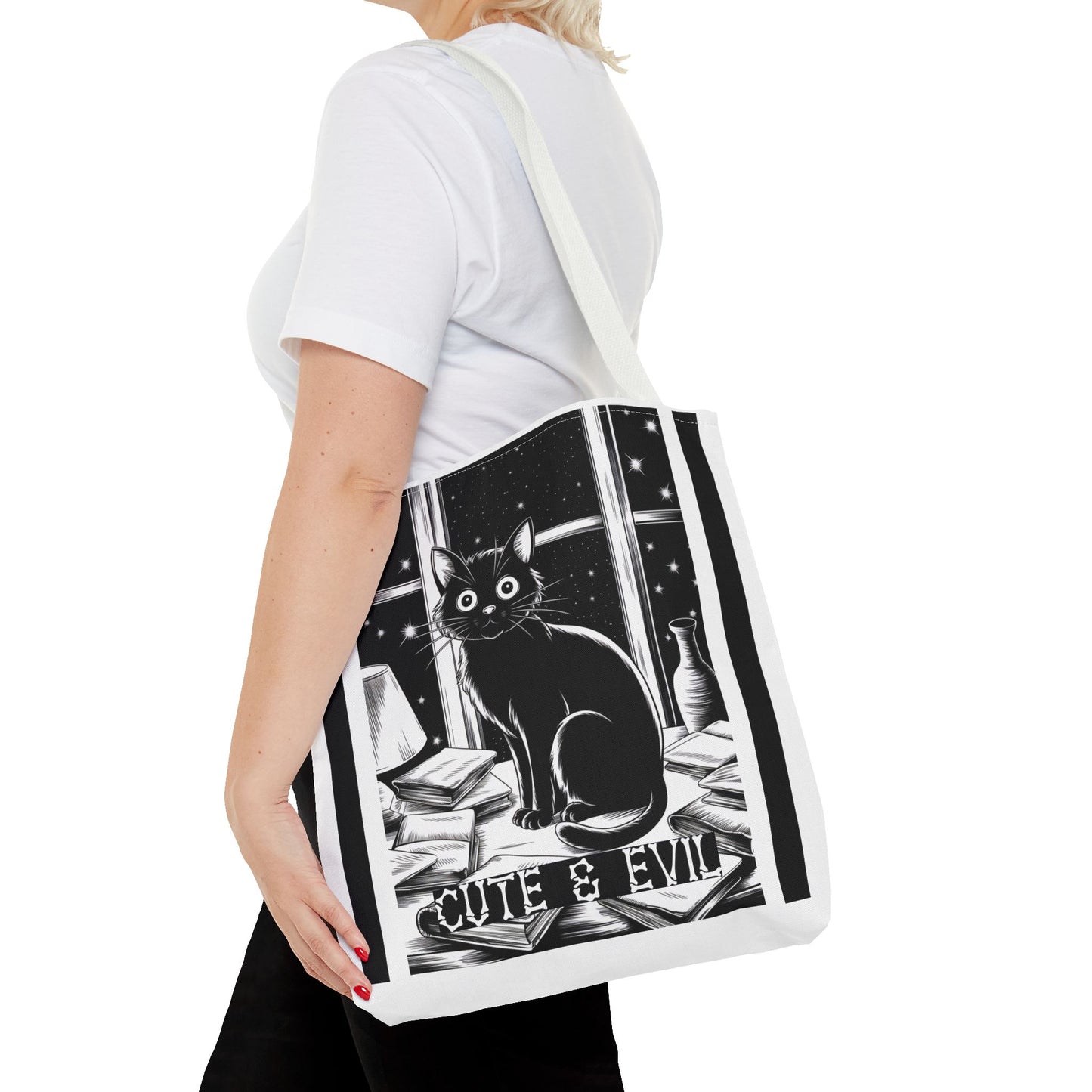 Cute & Evil- Tote Bag