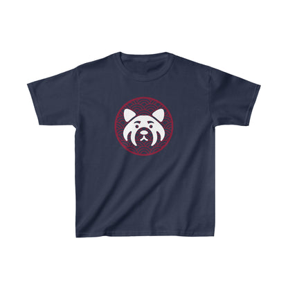 Tanuki Samurai (Logo)-Kids Heavy Cotton Tee