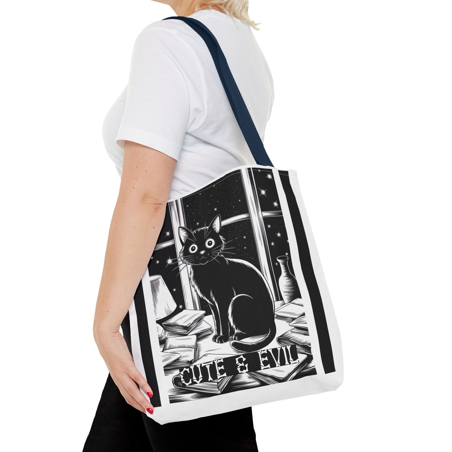 Cute & Evil- Tote Bag
