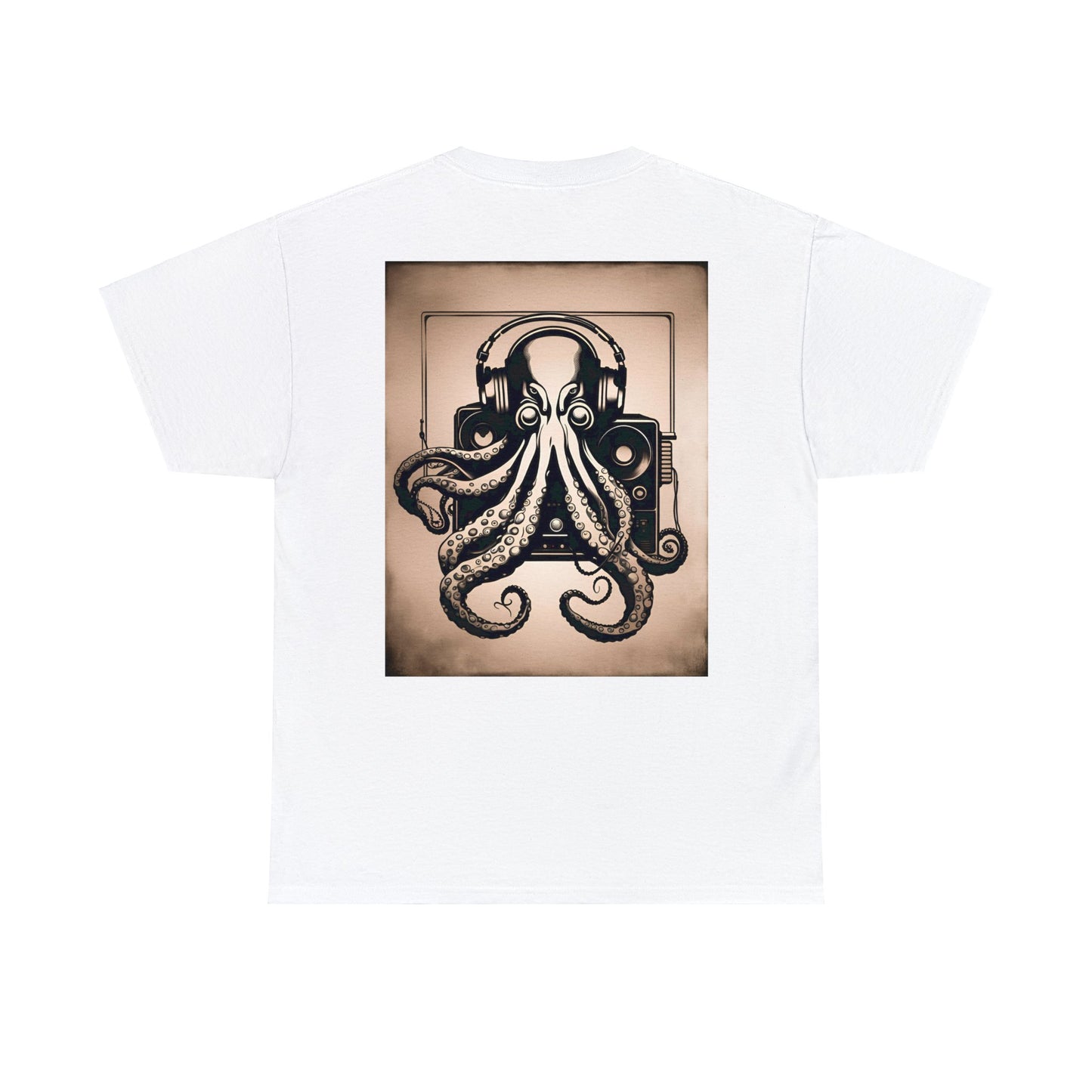 Audioctopod (Inkstamp series)- Custom Tee