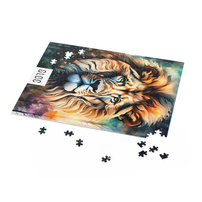 Watercolor Lion Puzzle