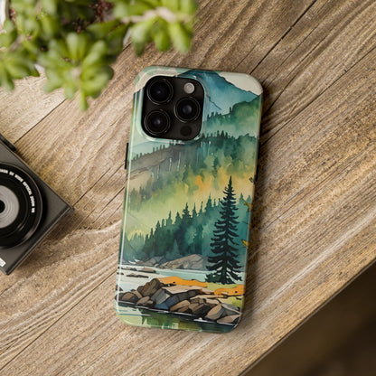 Watercolor Forest Case