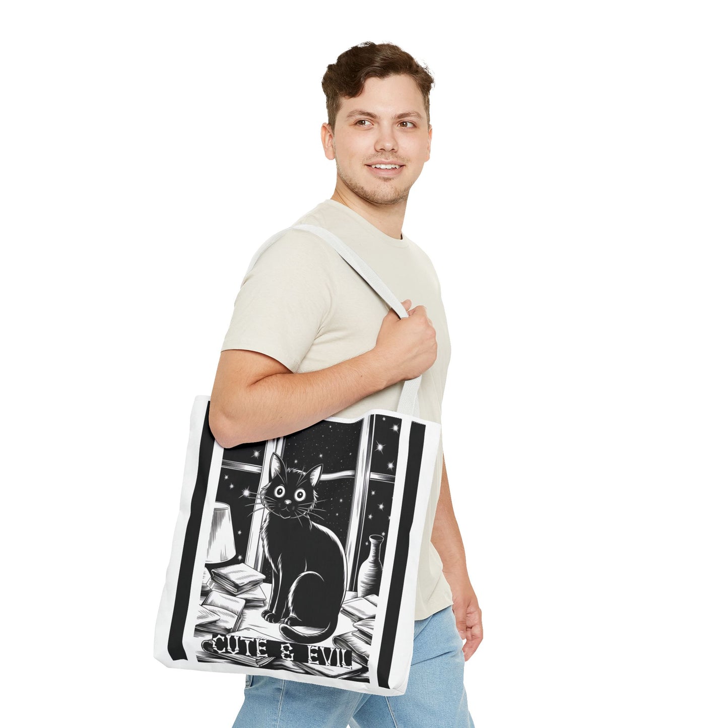 Cute & Evil- Tote Bag