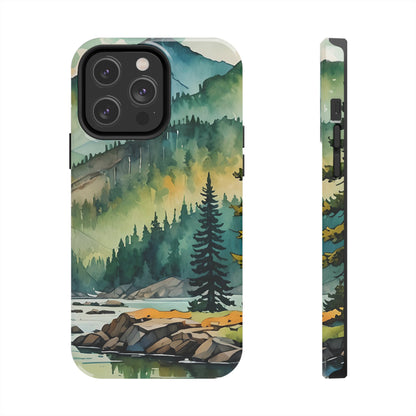 Watercolor Forest Case