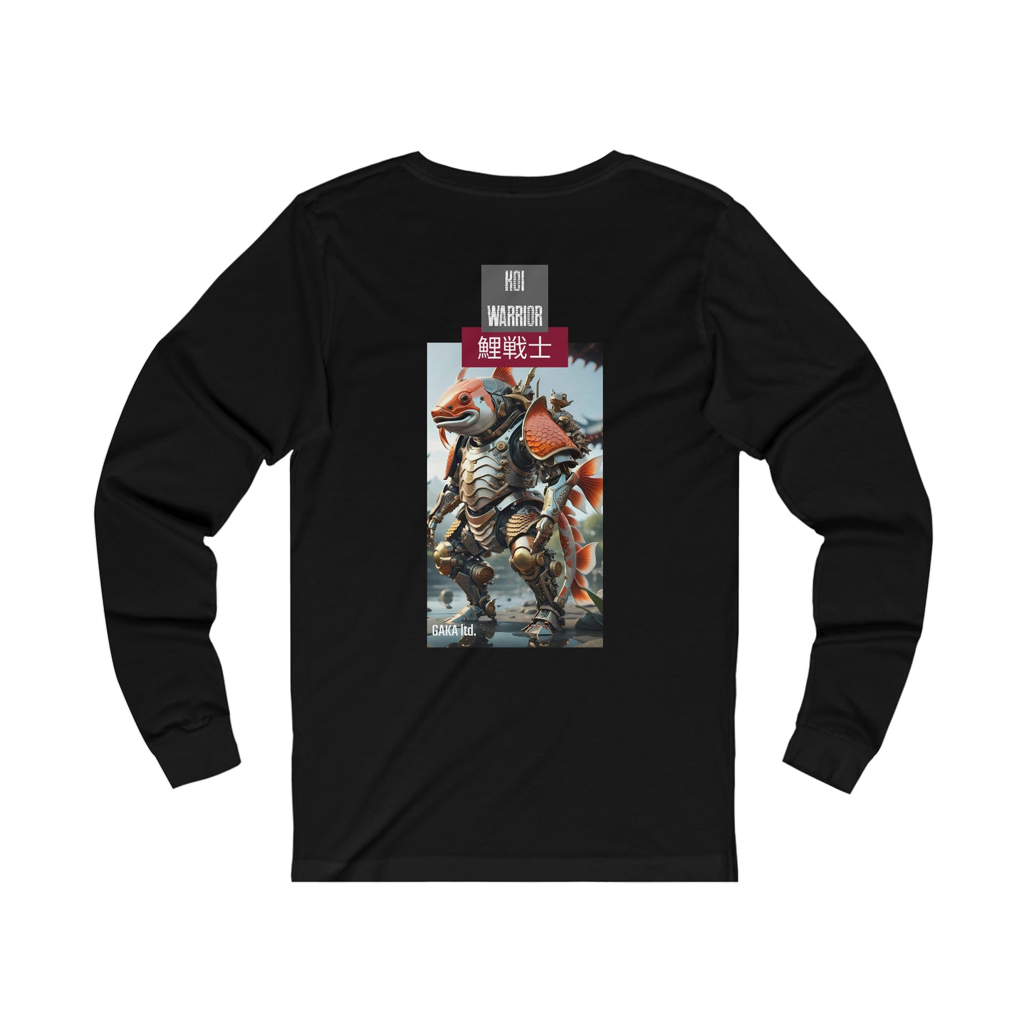 Koi Warrior- Custom Long Sleeve Shirt