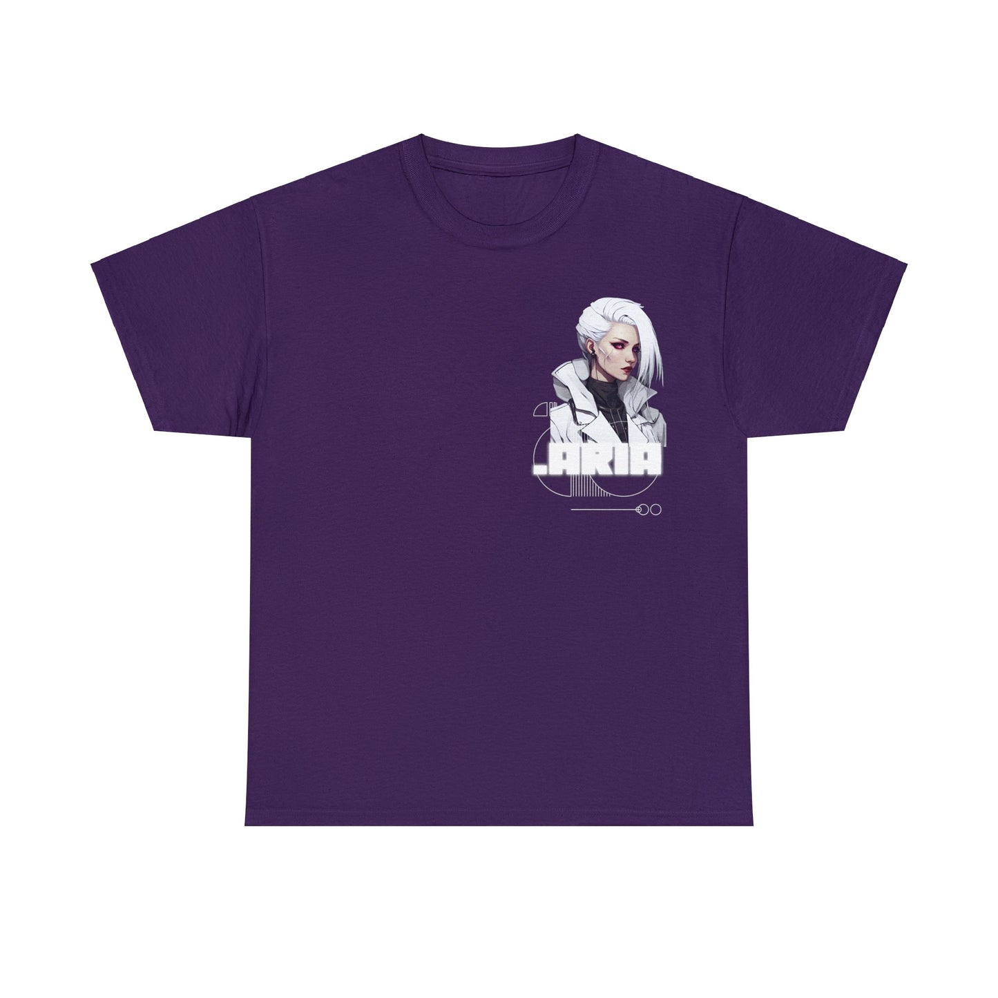 .ARIA (Cyber Maidens series)- Pocket Profile Custom Tee