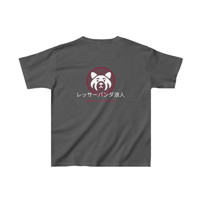 Tanuki Samurai (Logo)-Kids Heavy Cotton Tee