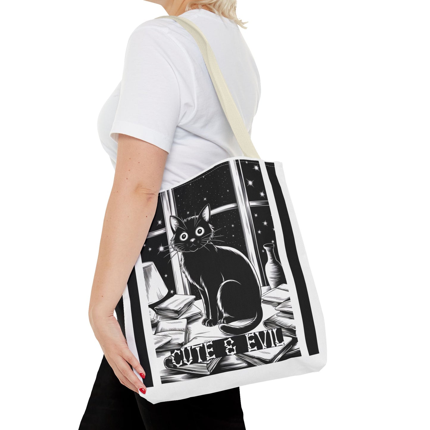 Cute & Evil- Tote Bag