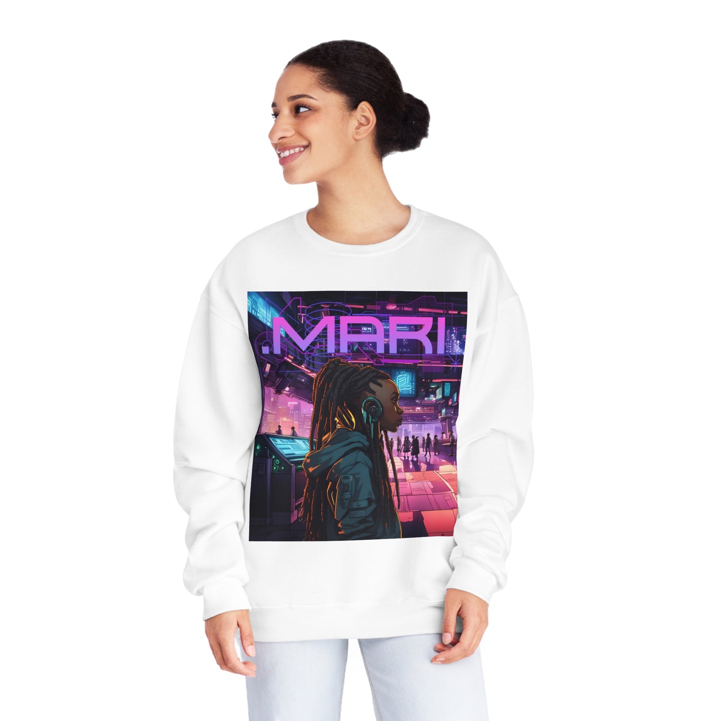 .MARI- Crewneck Sweatshirt