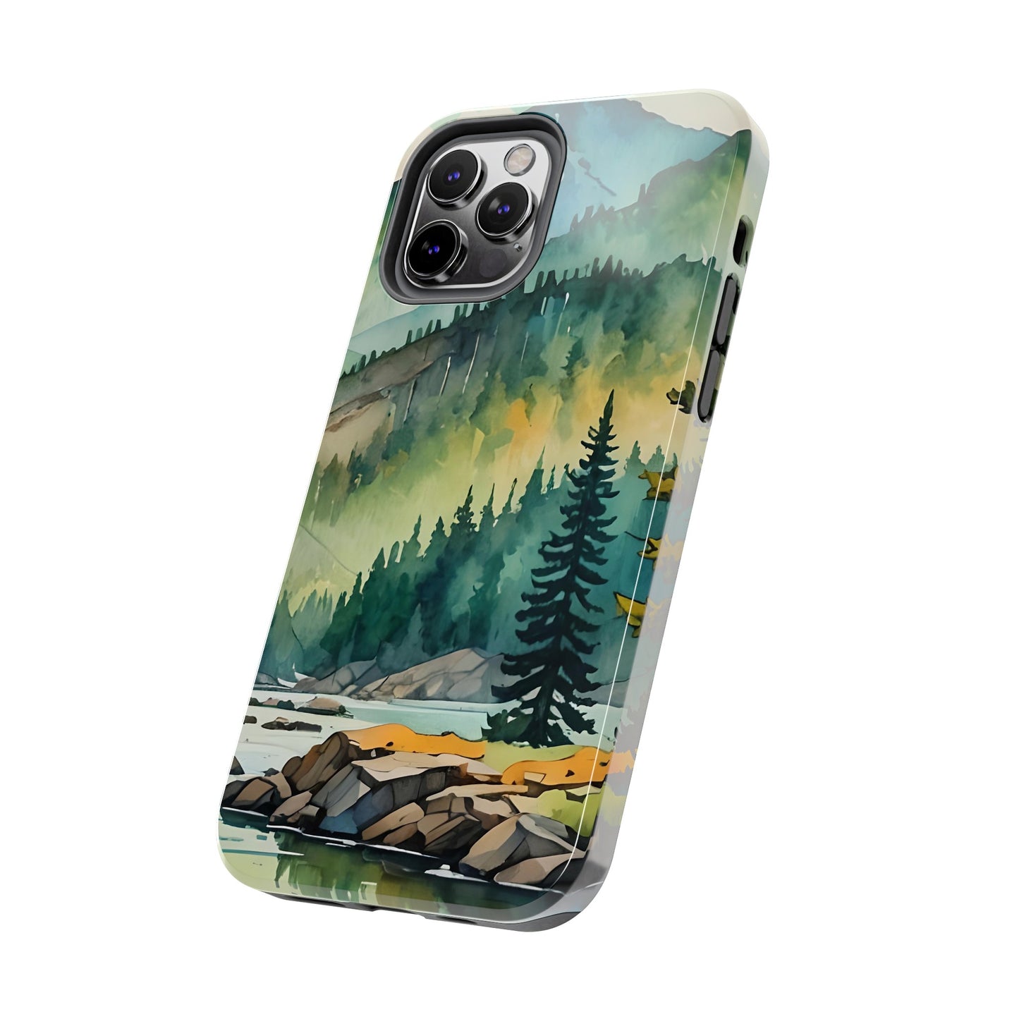 Watercolor Forest Case