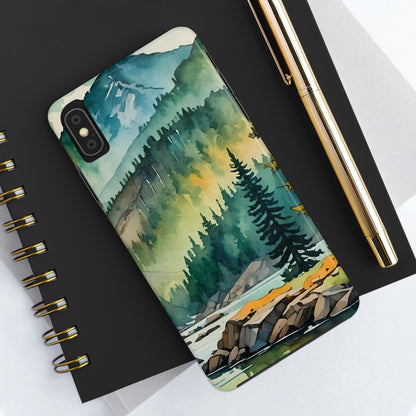 Watercolor Forest Case