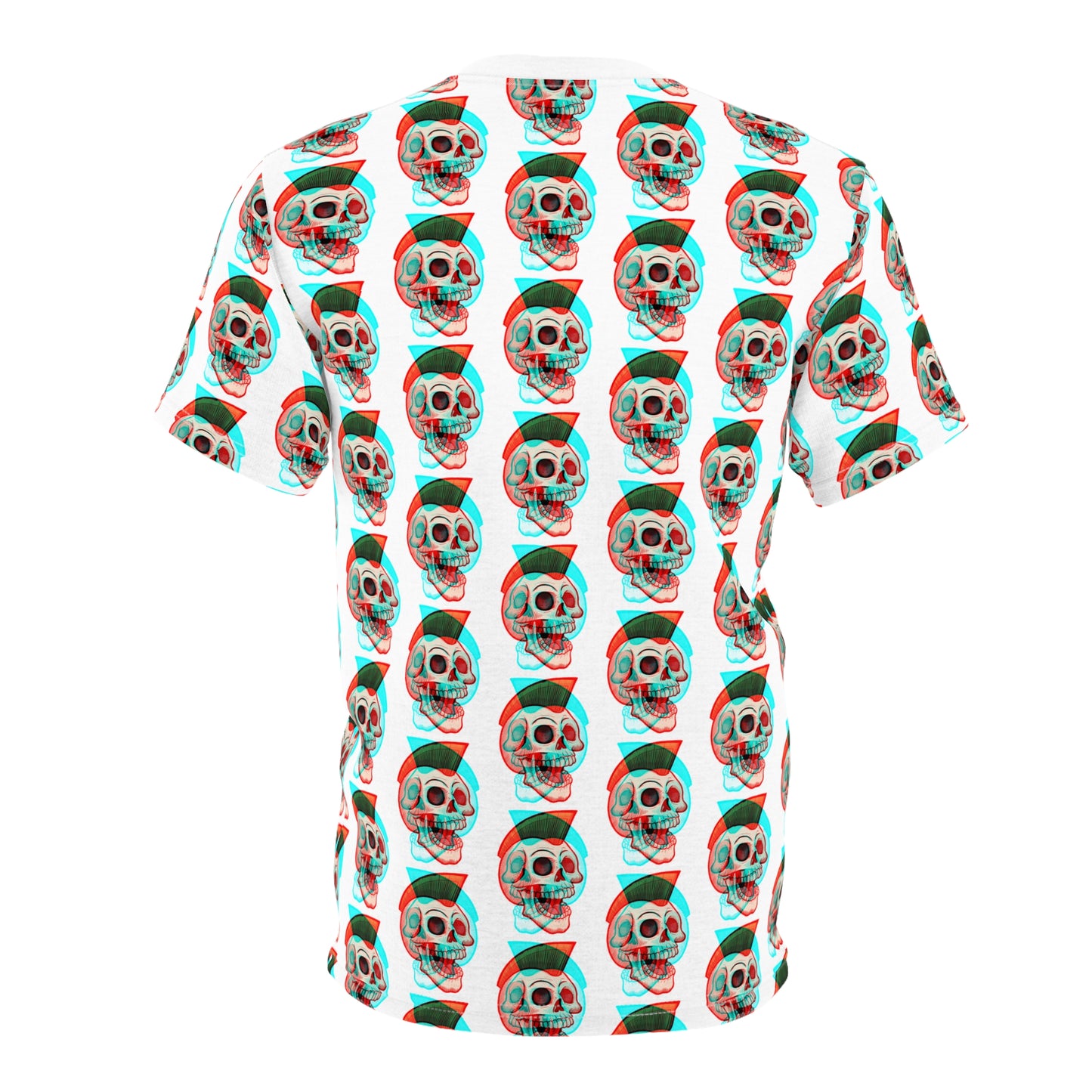 Punk Skull Anaglyph Tee (AOP)